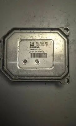 Opel Astra G Engine control unit/module 55351751 3112420565 S0300603