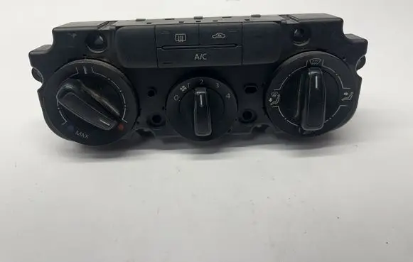 Volkswagen Jetta VI Interior fan control switch 5C0820047BK 5C0820047