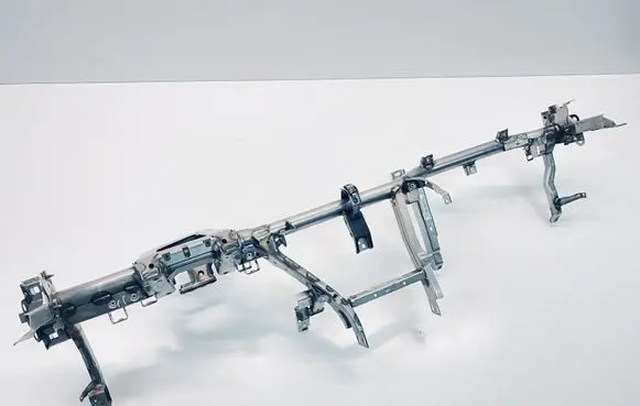 Volkswagen Touareg II Dashboard cross member/frame bar 7P0858045G 7P0858045J
