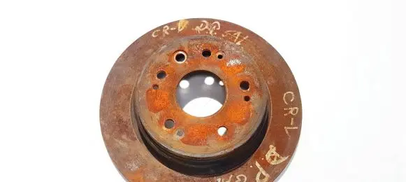 Honda CR-V Rear brake disc neventiliuojamas