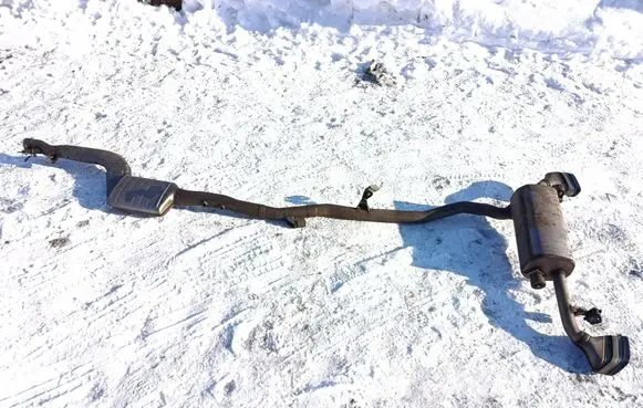 BMW 5 G30 G31 G38 Muffler/silencer 8586756 8598399 10432421