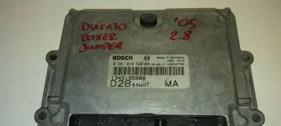 Fiat Ducato Engine control unit/module 1345195080 0281010930 1039S05702