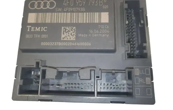 Audi A6 S6 C6 4F Door control unit/module 4F0959793B 4F0910793B