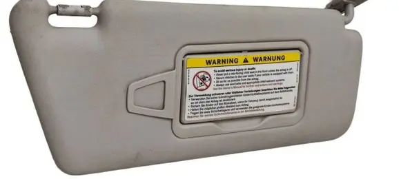 Mercedes-Benz B W245 Sun visor A1698100210 A1698100810