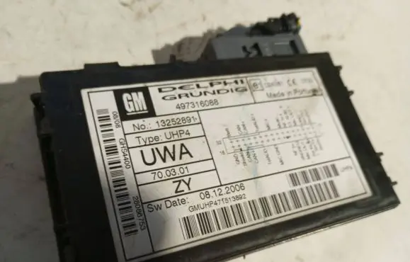 Opel Astra H Bluetooth control unit module 13252891 497316088