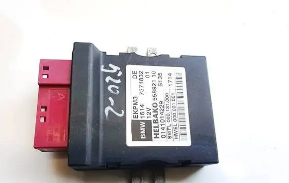 BMW 3 F30 F35 F31 Fuel injection pump control unit/module 7371832 55892110