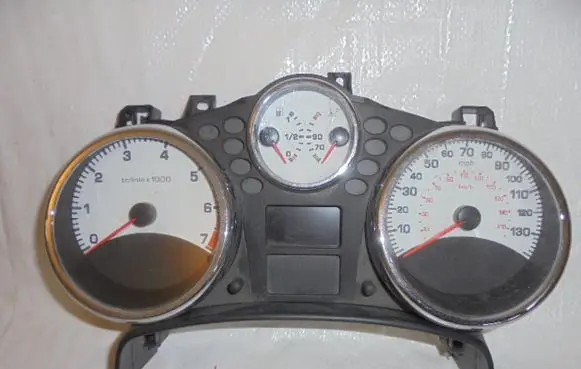 Peugeot 207 Speedometer (instrument cluster) 9666748980