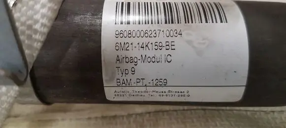 Ford Galaxy Roof airbag 6M2114K159BE
