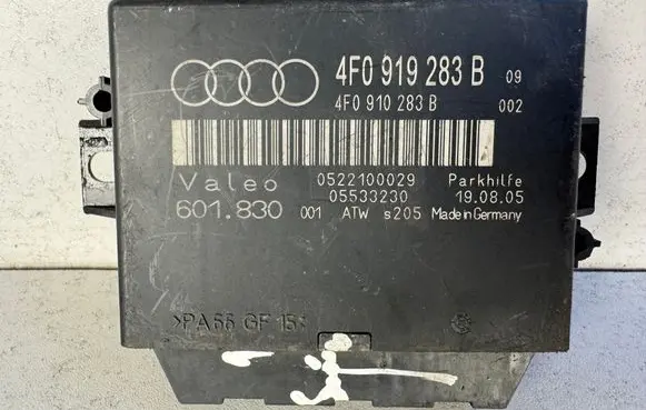 Audi A6 S6 C6 4F Parking PDC control unit/module 4F0919283B