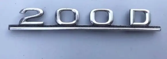 Mercedes-Benz 200 300 W123 Manufacturers badge/model letters 1238170315