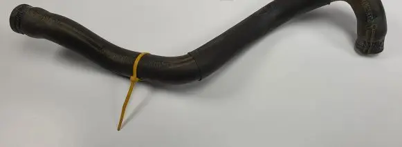 Mercedes-Benz E W124 Engine coolant pipe/hose 1248306396
