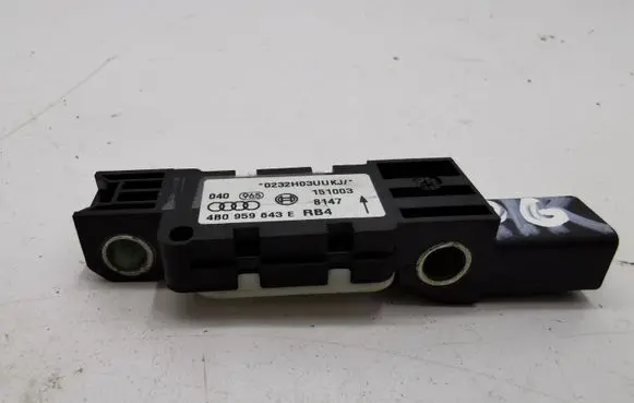 Audi A8 S8 D3 4E Airbag deployment crash/impact sensor 4B0959643E