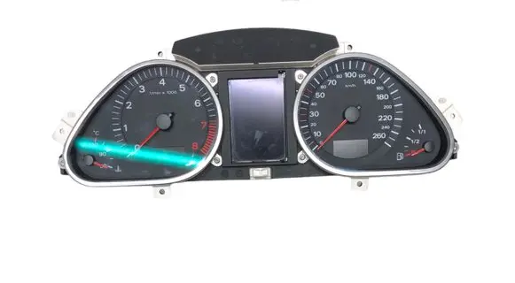 Audi A6 S6 C6 4F Speedometer (instrument cluster) 4F0920900M 4F0910900A 503000730104