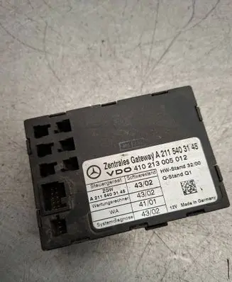 Mercedes-Benz E W211 Gateway control module A2115403145 410213005012