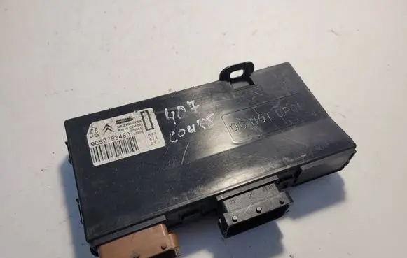 Peugeot 407 Seat control module 9662793480