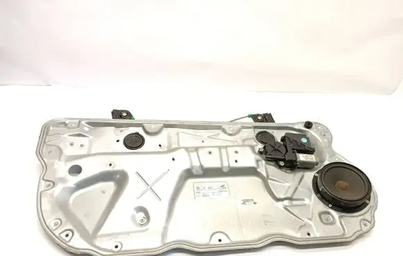 Volkswagen Polo Front door window regulator with motor 6Q3837755A