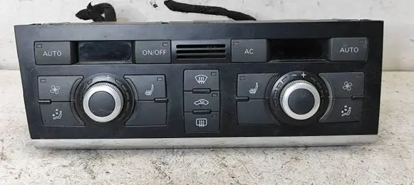 Audi A6 S6 C6 4F Climate control unit 4F1820043AL 4F0910043B 5HB00883350