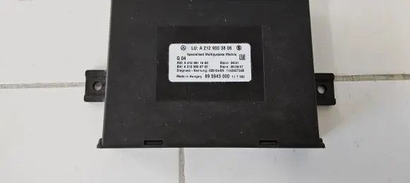 Mercedes-Benz E W212 Comfort/convenience module A2129003806 A2129011000 A2129029702
