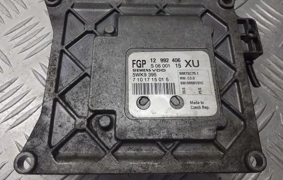 Opel Zafira B Engine control unit/module ECU 12992406
