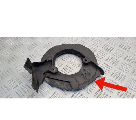Audi A6 S6 C5 4B Timing belt guard (cover) 078109127E