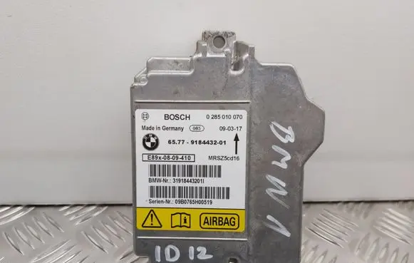 BMW 1 E81 E87 Airbag control unit/module 0285010070 6577918443201