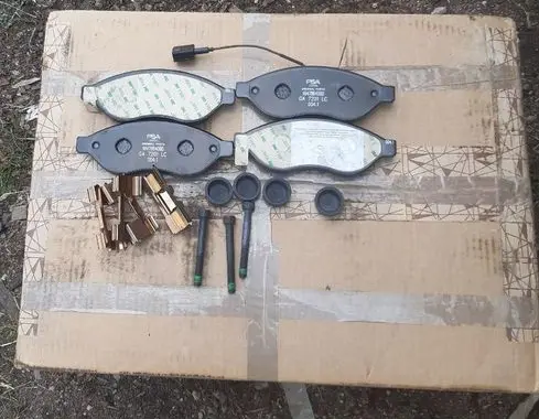 Fiat Ducato Brake pads (front) 1647864080