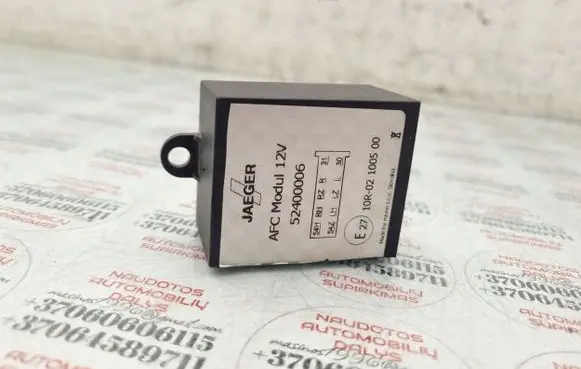 Volkswagen Sharan Tow bar relay 52400006