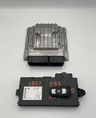 BMW 3 E92 E93 Engine ECU kit and lock set 8618862 5WK93772 DMEMSD81