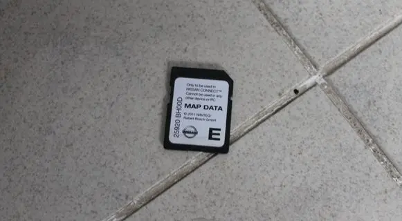 Nissan Qashqai Navigation maps CD/DVD 25920BH00D 25915BH30E