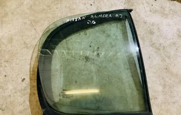 Nissan Almera N16 Rear vent window glass 
