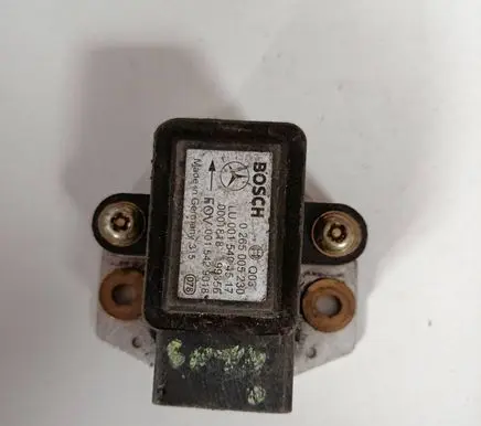 Mercedes-Benz E W211 ESP acceleration yaw rate sensor 0265005230 0015429018 0015404517