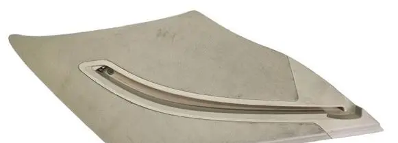 Volkswagen Touareg II (D)pillar trim (top) 7P6867245B