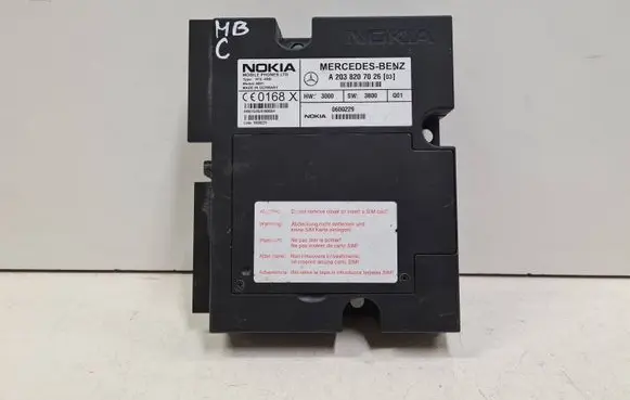 Mercedes-Benz C W203 Phone control unit/module A2038207026