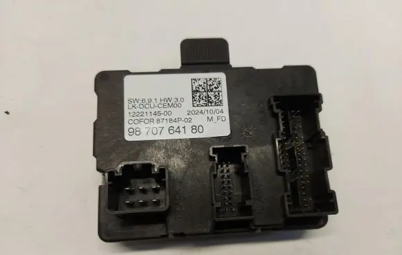 Opel Grandland X Door control unit/module 9870764180