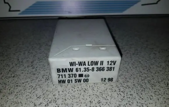 BMW 3 E36 Window wiper relay 61358366381