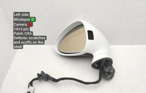 Porsche Panamera (970) Front door electric wing mirror 97061266956