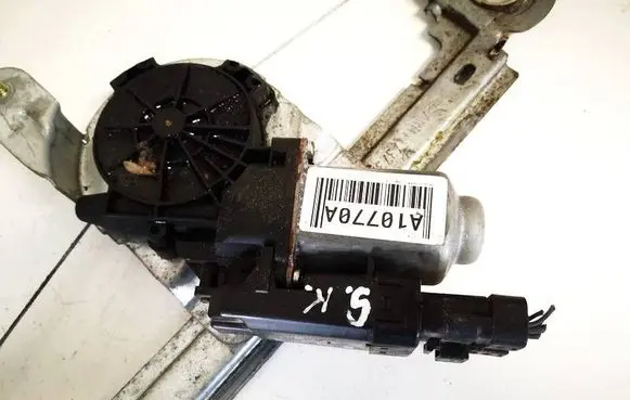 Rear door window regulator motor