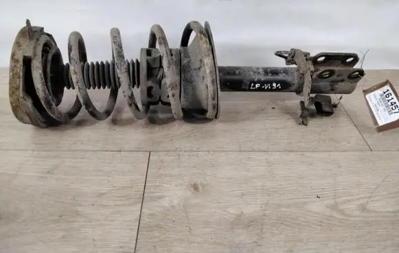 Renault Megane I Front shock absorber with coil spring