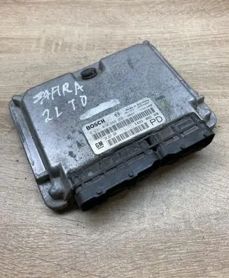 Opel Zafira A Engine control unit/module ECU 24417169 0281010268