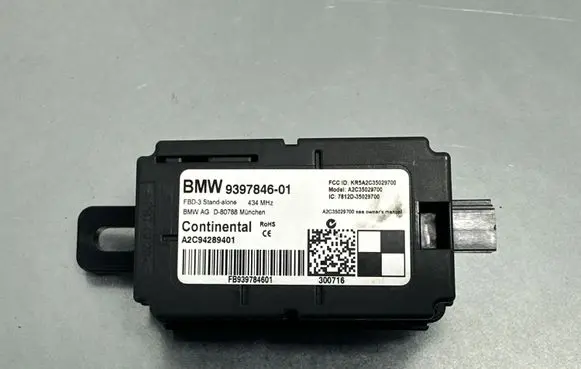 BMW X1 F48 F49 Antenna control unit 9397846