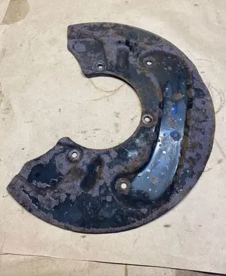 Mercedes-Benz GL X164 Front brake disc dust cover plate 