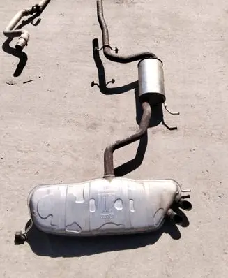 Volkswagen Touran I Muffler/silencer 1K0253811C