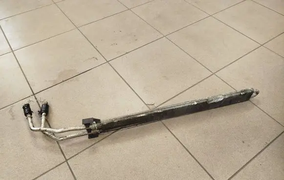 Porsche Cayenne (92A) Power steering radiator 7P0422885B