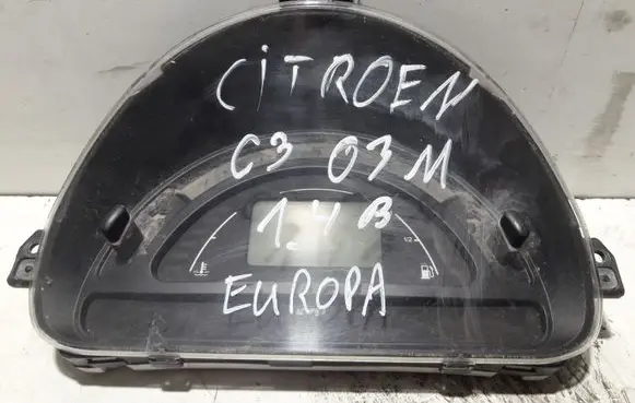 Citroen C3 Speedometer (instrument cluster) P9650735480E00