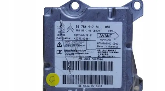 Citroen DS5 Airbag control unit/module 9678691780