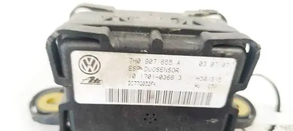 Volkswagen Golf Plus ESP acceleration yaw rate sensor 7H0907655A