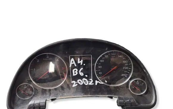 Audi A4 S4 B6 8E 8H Speedometer (instrument cluster) 0263626035 6136350449 8E0920900K