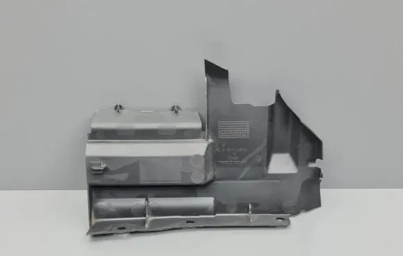 Intercooler air guide/duct channel
