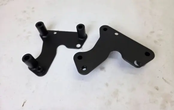Saab 9-3 Ver2 Rear axle beam mounts housing 12831587 12831586