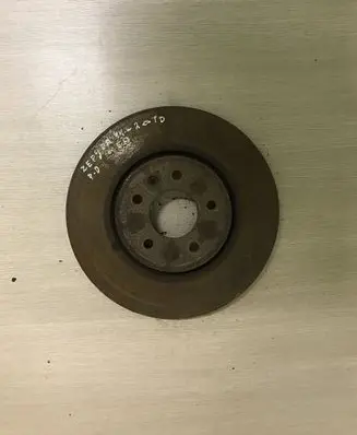 Opel Zafira C Front brake disc